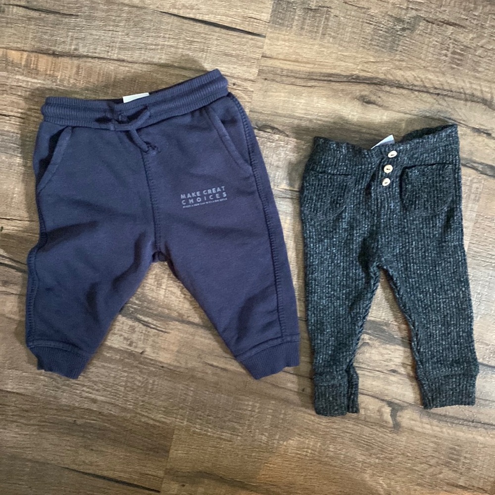 Zara pants bundle (2-pair). Size 6-9.